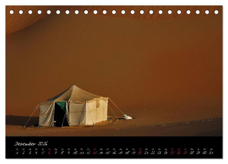 Produktbild: Farben der W&uuml;ste (Tischkalender 2026 DIN A5 quer), CALVENDO Monatskalender
