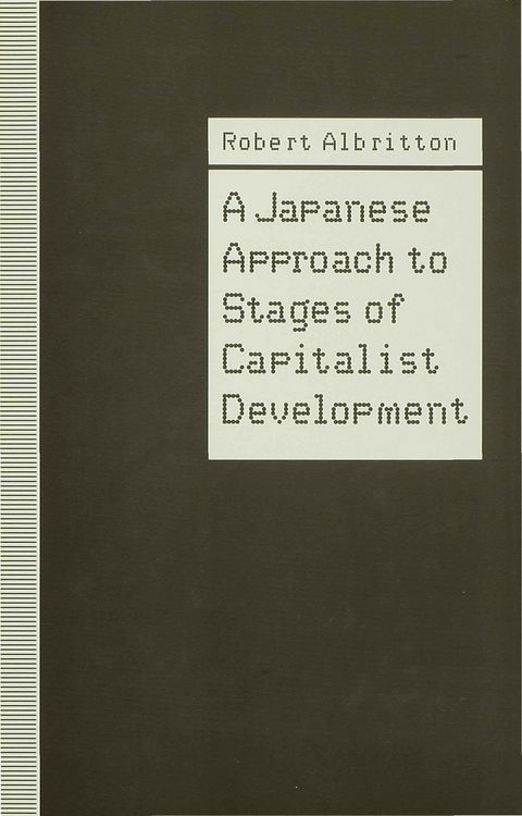 Produktbild: A Japanese Approach to Stages of Capitalist Development