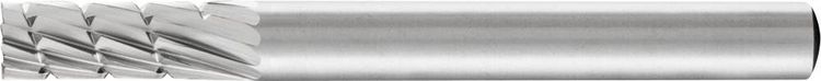 Produktbild: PFERD TOOLS 22404736 Fr&auml;sstift HSS Zylinder mit Stirnverzahnung L&auml;nge 60 mm Produktabmessung, &Oslash; 6 mm Arbeits-L&auml;nge 16 mm Schaftdurchmesser 6 mm 1