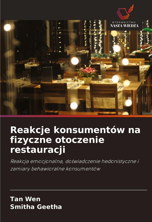 Produktbild: Reakcje konsument&oacute;w na fizyczne otoczenie restauracji