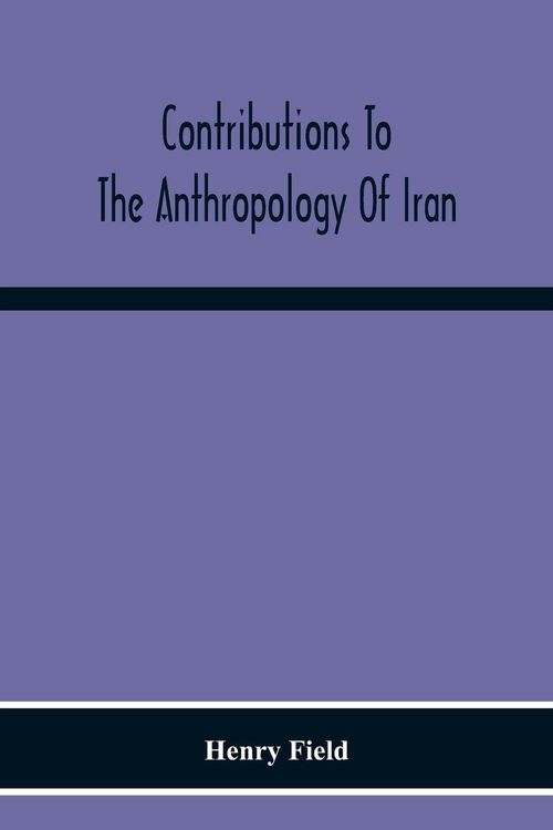 Produktbild: Contributions To The Anthropology Of Iran