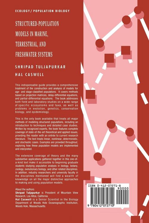 Produktbild: Structured-Population Models in Marine, Terrestrial, and Freshwater Systems