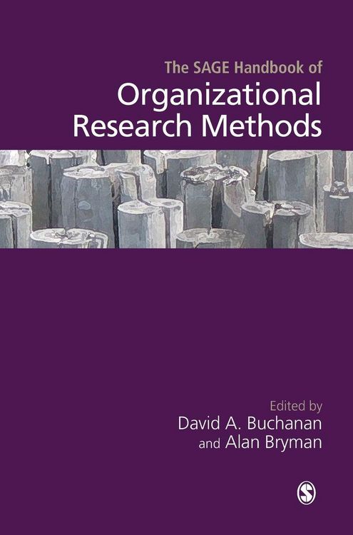 Produktbild: The SAGE Handbook of Organizational Research Methods