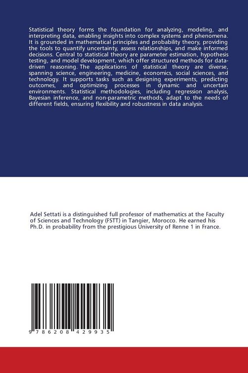 Produktbild: Foundations and Applications of Statistical Theory