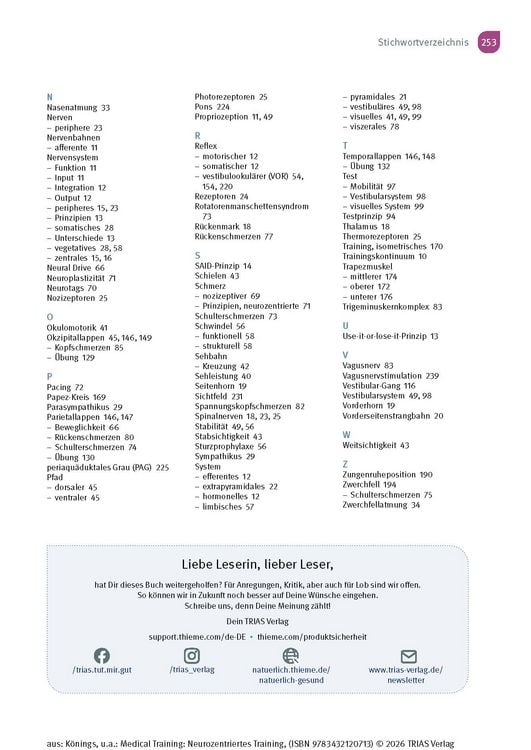 Produktbild: Medical Training: Neurozentriertes Training