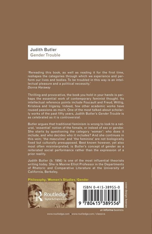 Produktbild: Gender Trouble