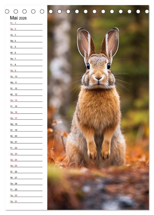 Produktbild: Ganz von vorn (Tischkalender 2026 DIN A5 hoch), CALVENDO Monatskalender