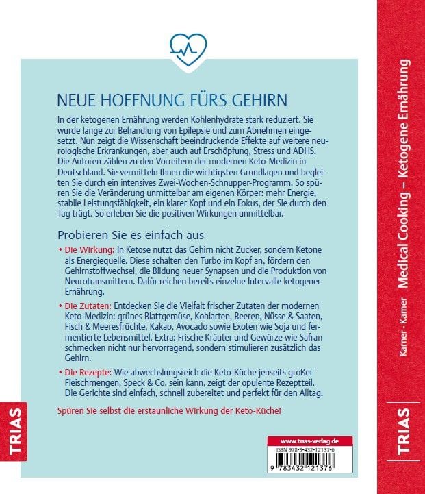 Produktbild: Medical Cooking: Ketogene Ern&auml;hrung