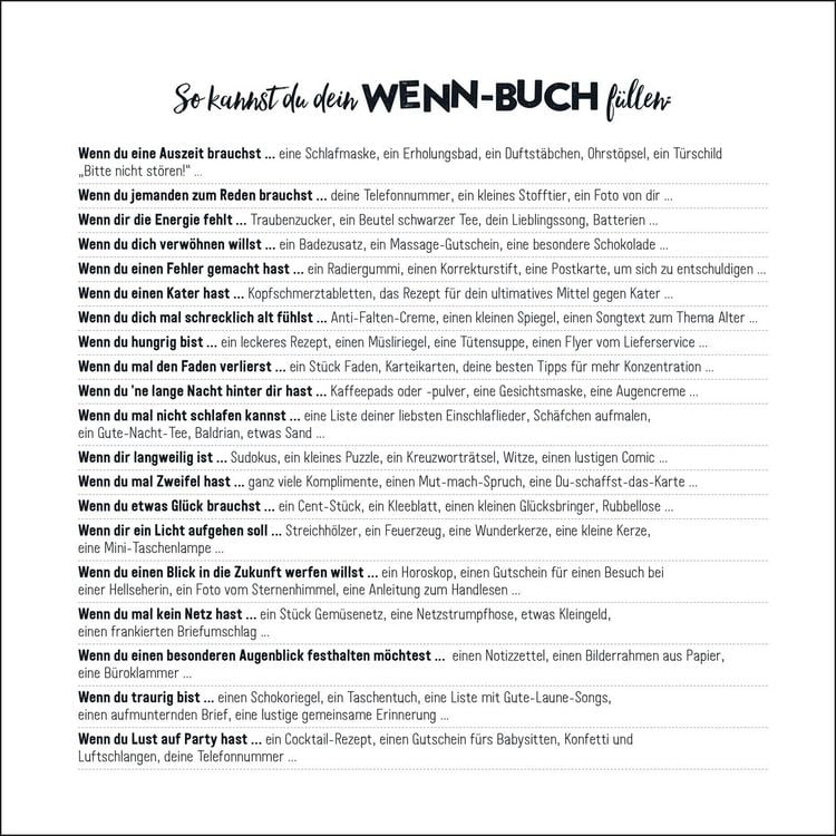 Produktbild: Wenn-Buch f&uuml;r meine Lieblingsfreundin