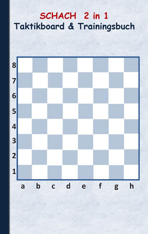 Produktbild: Schach 2 in 1 Taktikboard und Trainingsbuch
