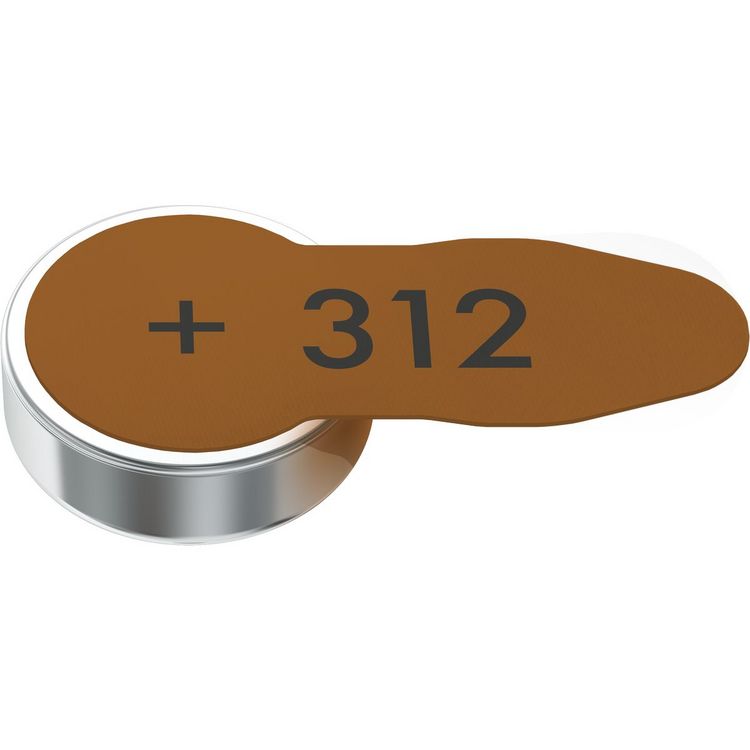 Produktbild: Varta Batterien Hearing Aid 312 6er