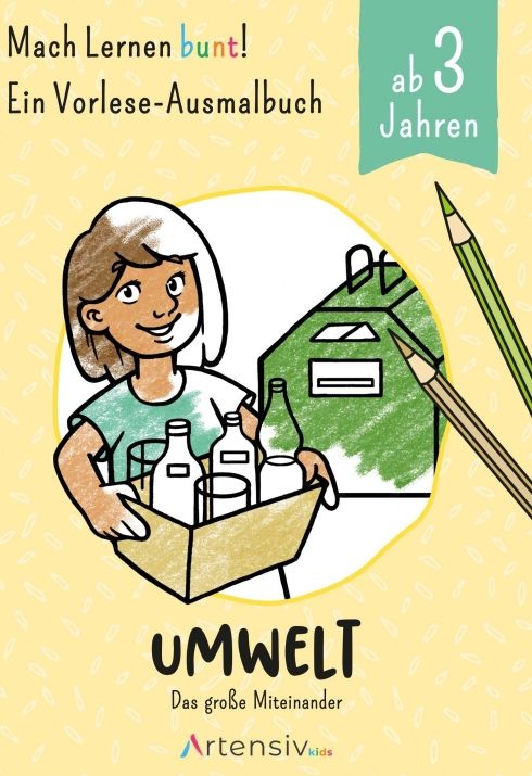 Produktbild: Umwelt - Ein Vorlese-Malbuch f&uuml;r Kinder ab 3 Jahren