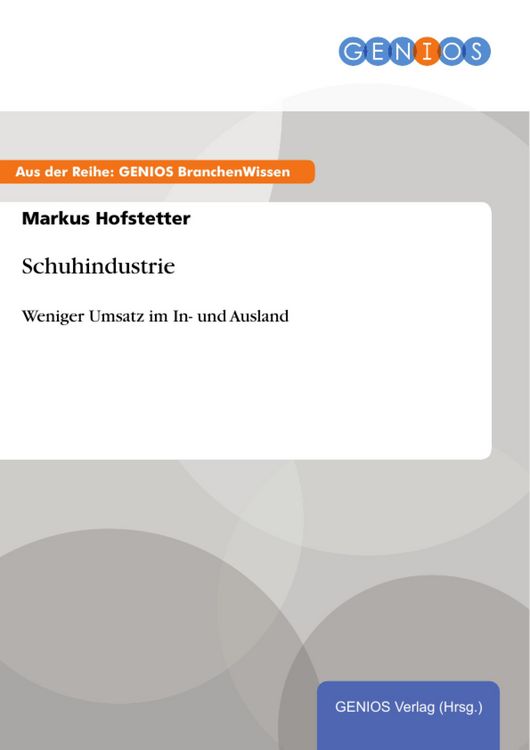 Produktbild: Schuhindustrie