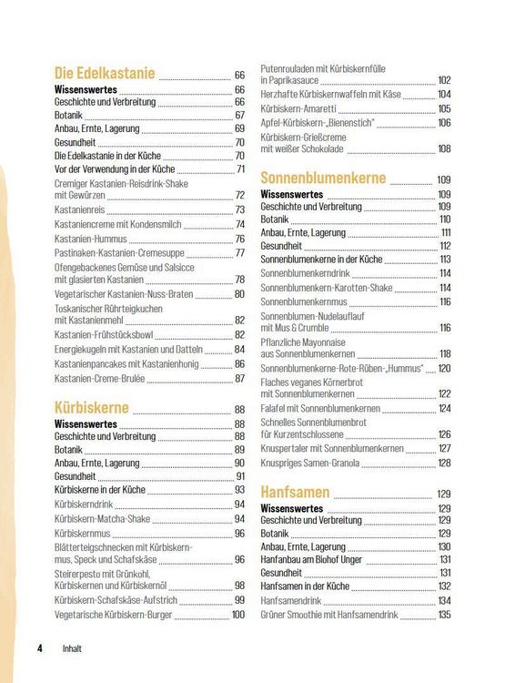 Produktbild: Heimische N&uuml;sse und Samen