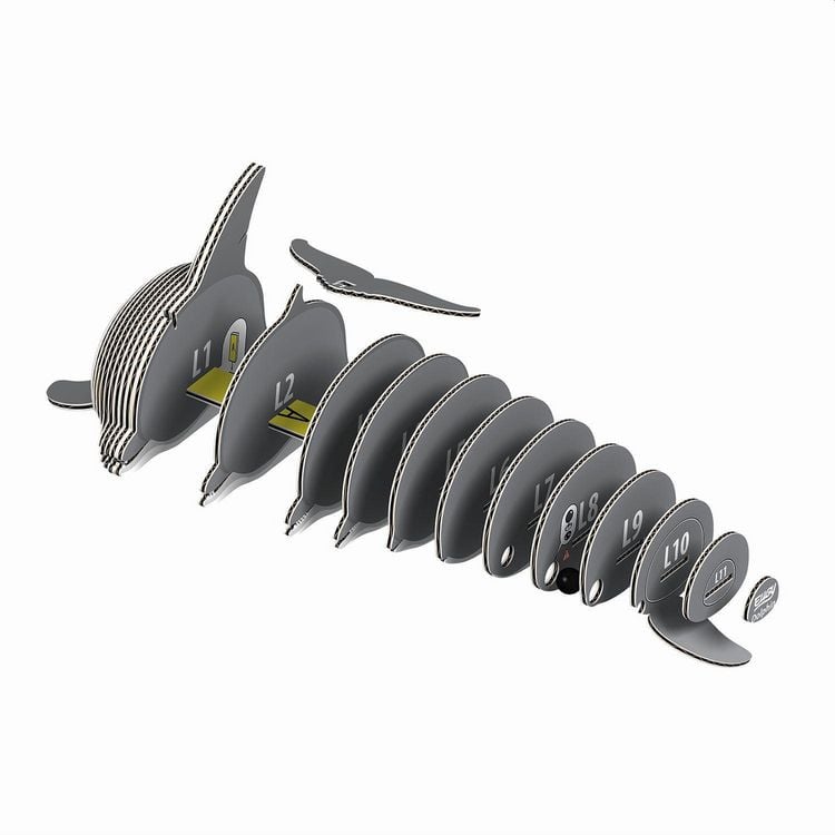 Produktbild: EUGY 3D Bastelset Delfin