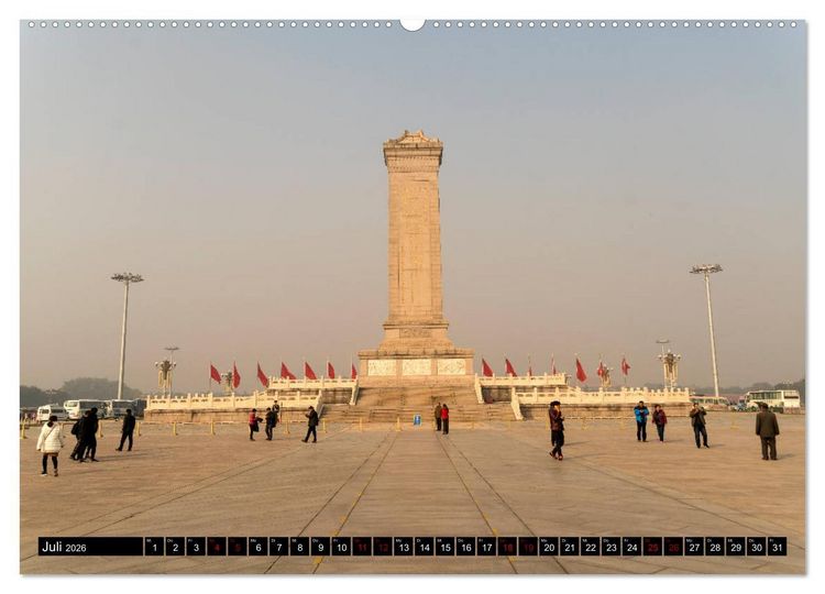 Produktbild: Peking - China (Wandkalender 2026 DIN A2 quer), CALVENDO Monatskalender