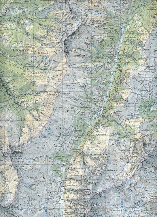 Produktbild: Swisstopo LK 1:50 Safiental