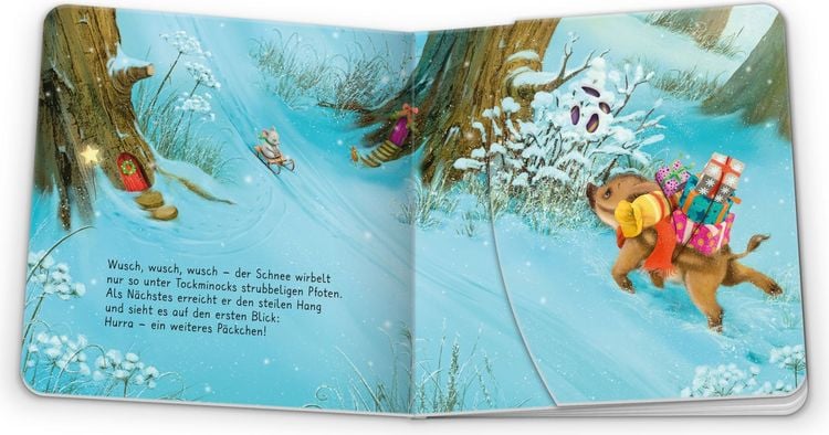 Produktbild: Was glitzert da im Weihnachtswald?