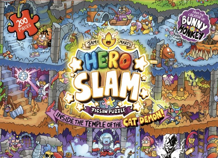 Produktbild: Jamie Smart&rsquo;s Hero Slam Jigsaw Puzzle: Curse of the Cat Demon