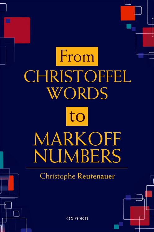 Produktbild: From Christoffel Words to Markoff Numbers