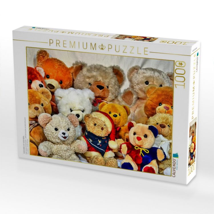 Produktbild: CALVENDO Puzzle TEDDYB&Auml;R, OH TEDDYB&Auml;R... | 1000 Teile Lege-Gr&ouml;&szlig;e 64x48cm Foto-Puzzle f&uuml;r gl&uuml;ckliche Stunden
