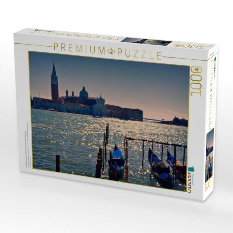 Produktbild: CALVENDO Puzzle Ein Motiv aus dem Kalender Verzaubertes Venedig | 1000 Teile Lege-Gr&ouml;&szlig;e 64x48cm Foto-Puzzle f&uuml;r gl&uuml;ckliche Stunden