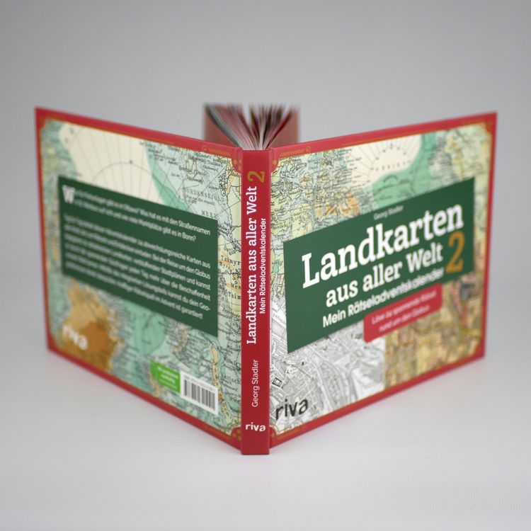 Produktbild: Landkarten aus aller Welt 2 &ndash; Mein R&auml;tseladventskalender