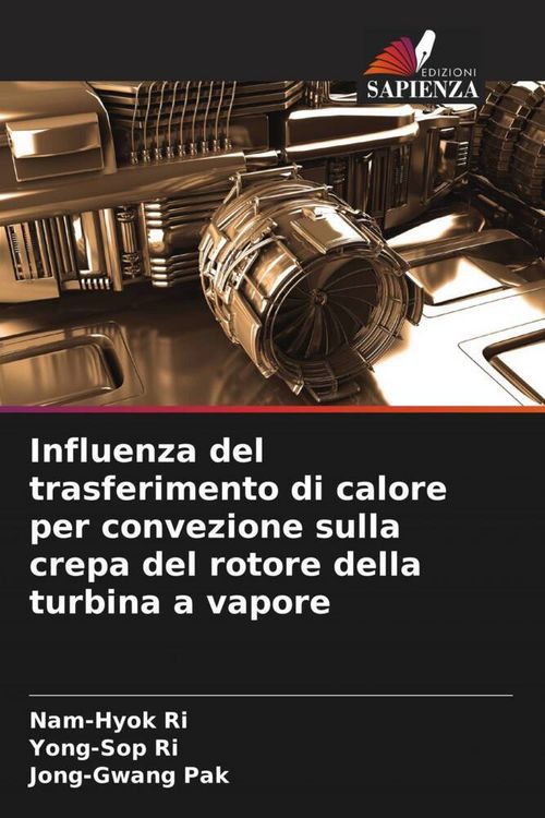 Produktbild: Influenza del trasferimento di calore per convezione sulla crepa del rotore della turbina a vapore