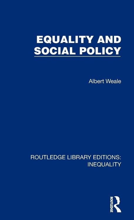 Produktbild: Equality and Social Policy