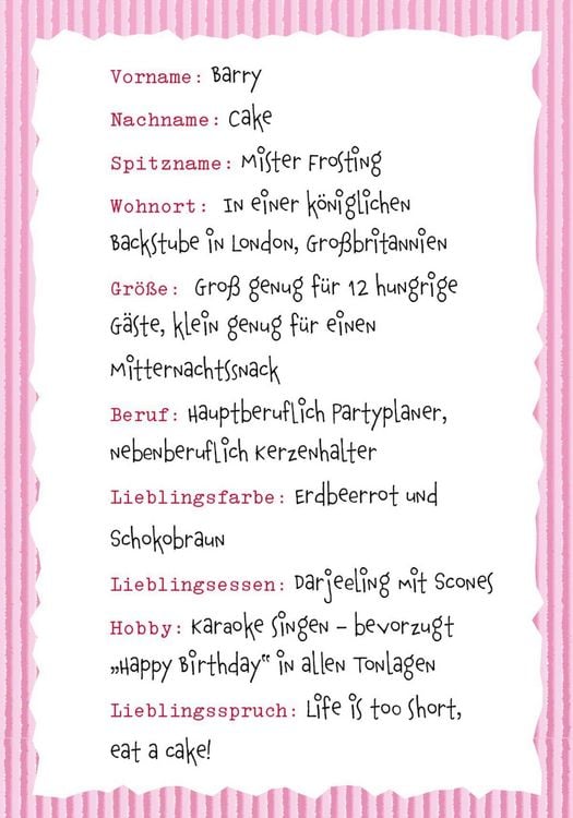 Produktbild: Amusing Lovables H&auml;kelset Barry Cake