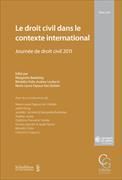 Produktbild: Le droit civil dans le contexte international