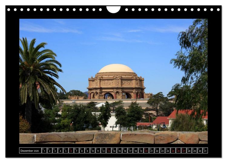 Produktbild: Wunderbares San Francisco (Wandkalender 2026 DIN A4 quer), CALVENDO Monatskalender