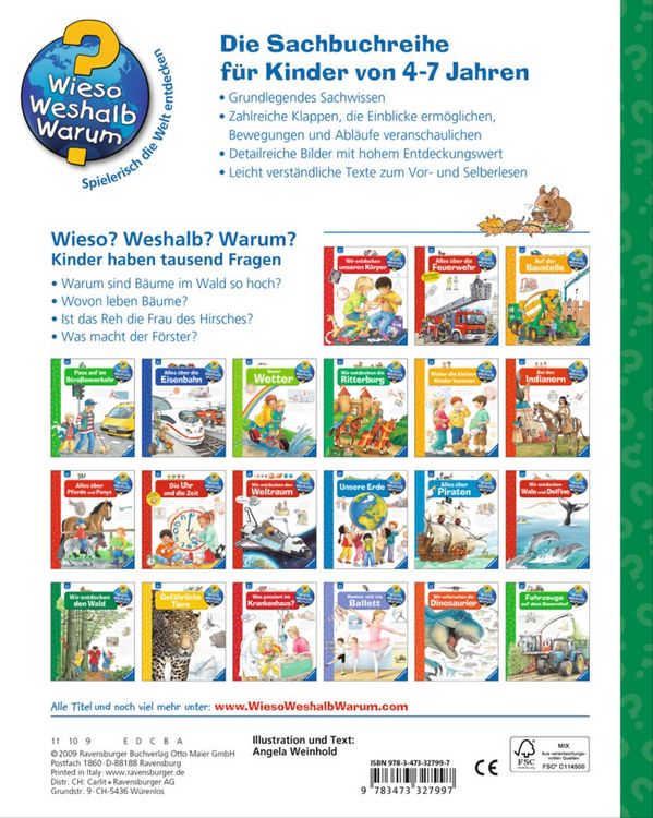 Produktbild: Wieso? Weshalb? Warum? Kernreihe (4-7 J.), Band 46 - Wir entdecken den Wald