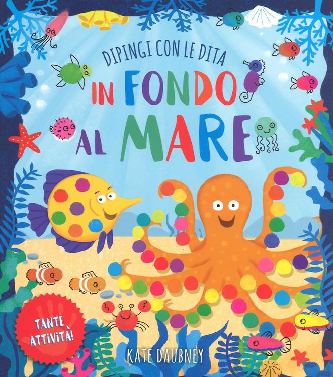 Produktbild: In fondo al mare. Dipingi con le dita