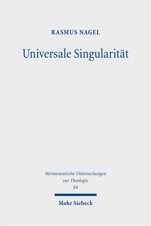 Produktbild: Nagel, R: Universale Singularit&auml;t