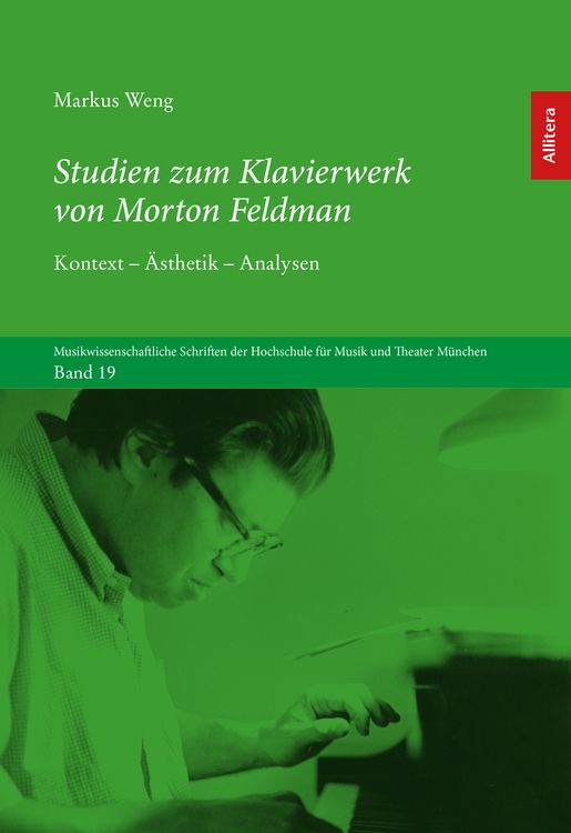 Produktbild: Studien zum Klavierwerk von Morton Feldman