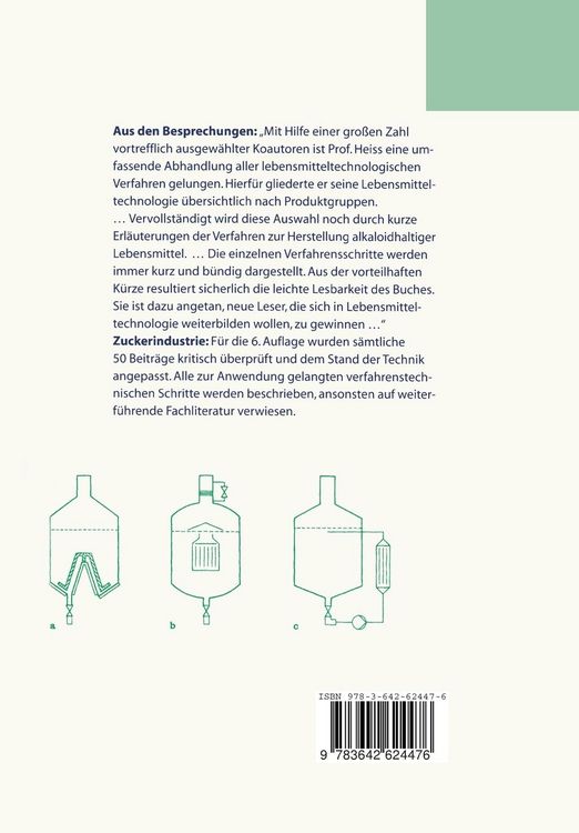 Produktbild: Lebensmitteltechnologie