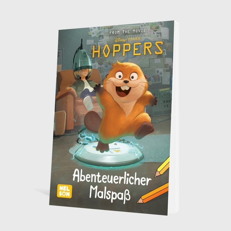 Produktbild: Disney Kreative Besch&auml;ftigung: Hoppers: Malblock zum Film