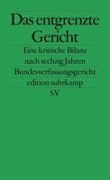 Produktbild: Das entgrenzte Gericht