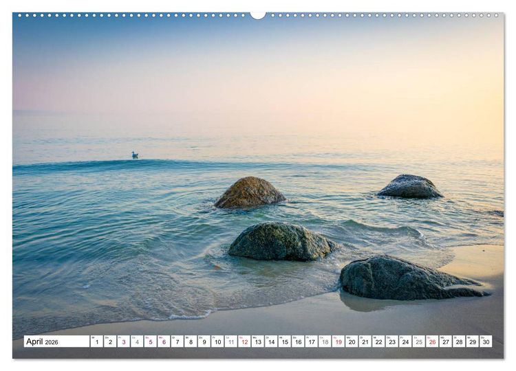 Produktbild: Insel R&uuml;gen - Meine wilde Ostsee-Romanze (Wandkalender 2026 DIN A2 quer), CALVENDO Monatskalender