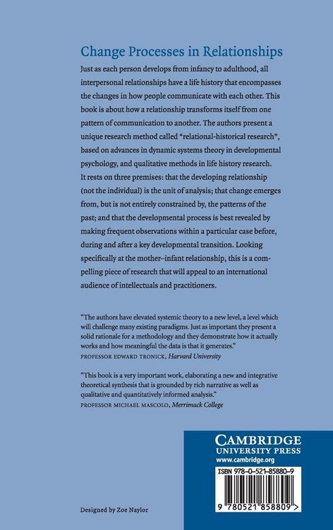 Produktbild: Change Processes in Relationships