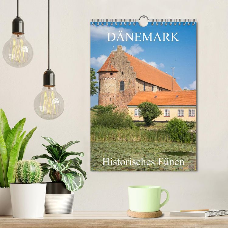 Produktbild: D&auml;nemark - Historisches F&uuml;nen (Wandkalender 2026 DIN A4 hoch), CALVENDO Monatskalender