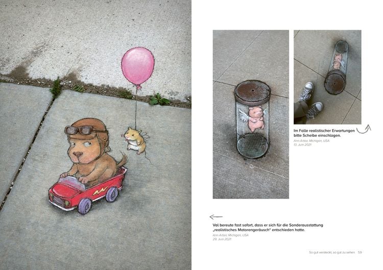 Produktbild: David Zinn. Street Art