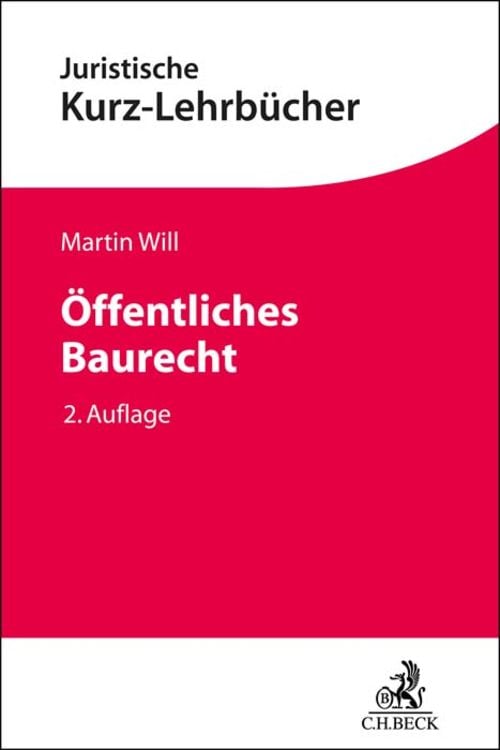 Bild vom Artikel Öffentliches Baurecht vom Autor Martin Will