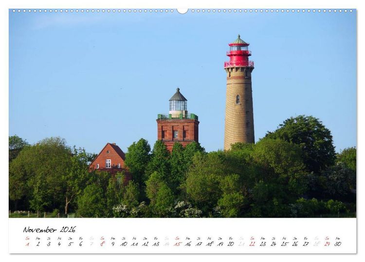 Produktbild: Leuchtt&uuml;rme PUR (hochwertiger Premium Wandkalender 2026 DIN A2 quer), Kunstdruck in Hochglanz
