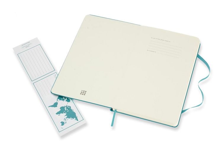 Produktbild: Moleskine Notizbuch Large/A5, Liniert, Hard Cover, Riff Blau