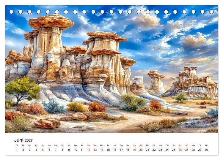 Produktbild: Kanada - Weite, Wasser, Wunder (Tischkalender 2027 DIN A5 quer), CALVENDO Monatskalender