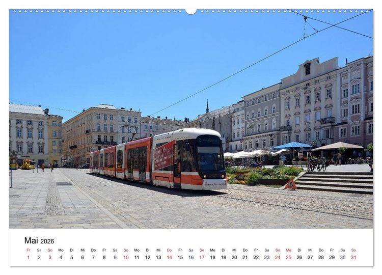 Produktbild: Stra&szlig;enbahnen in Europa (Wandkalender 2026 DIN A2 quer), CALVENDO Monatskalender
