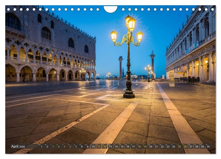 Produktbild: Malerisches Venedig (Wandkalender 2026 DIN A4 quer), CALVENDO Monatskalender