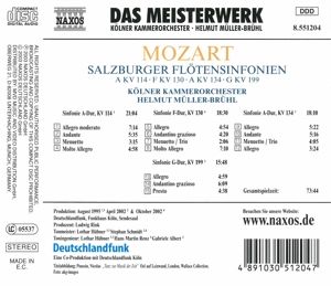 Produktbild: M&uuml;ller-Br&uuml;hl, H: Salzburger Fl&ouml;tensinfonien